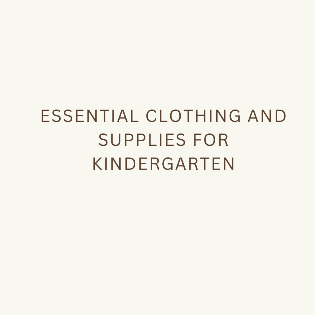 You should know that before buying daycare essentials